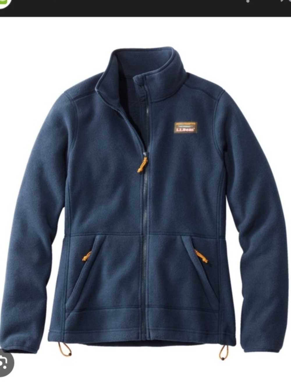 LL BEAN Women's Mountain Classic Fleece Jacket size 1 X woman’s
